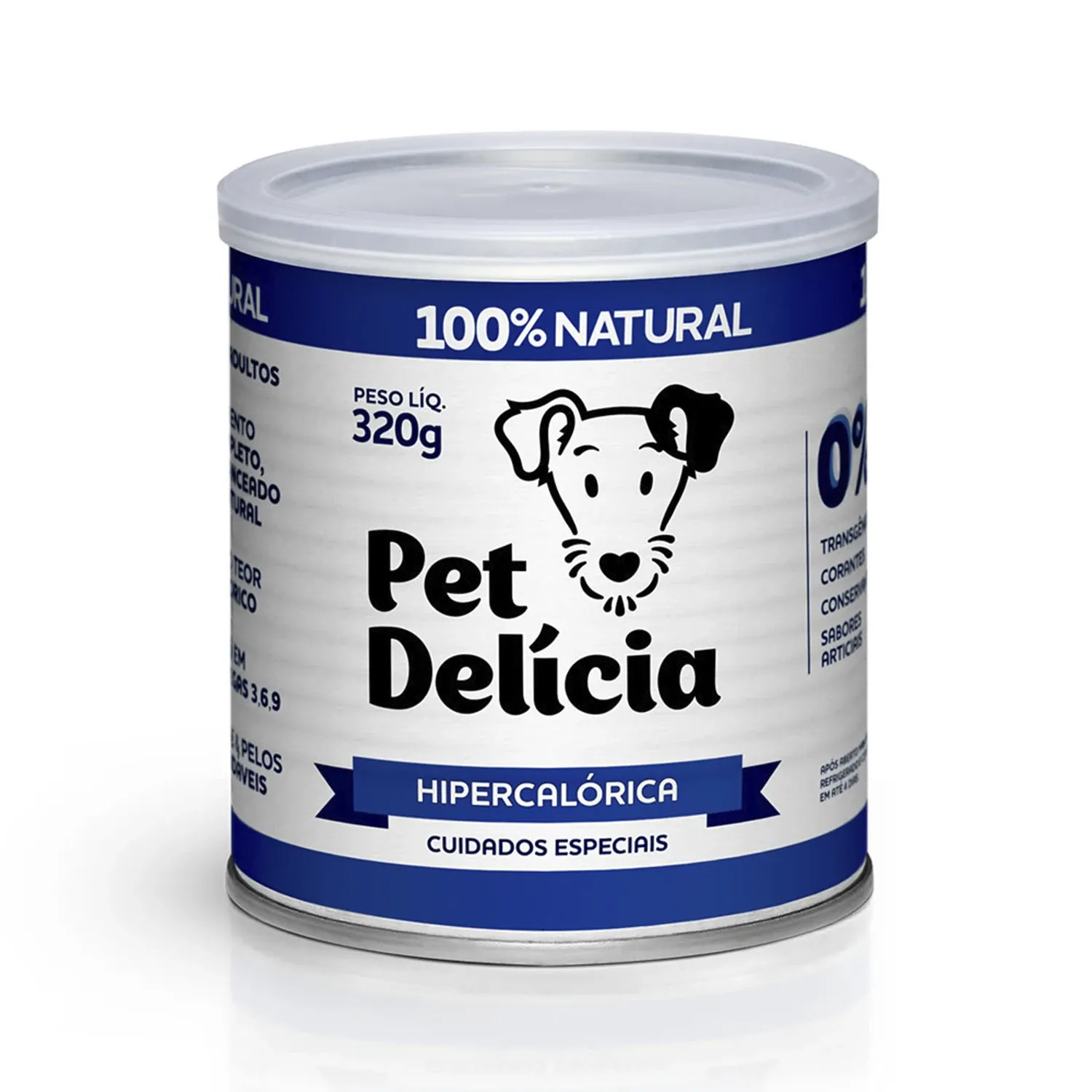 Racao Umida Pet Delicia Caes Hipercalorica
